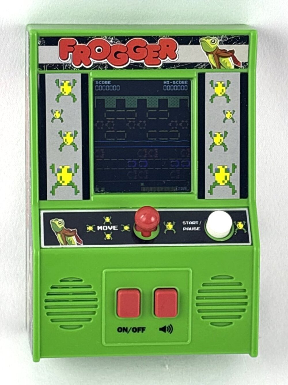 Konami Frogger Mini Retro Arcade Game 09550 Tested Works